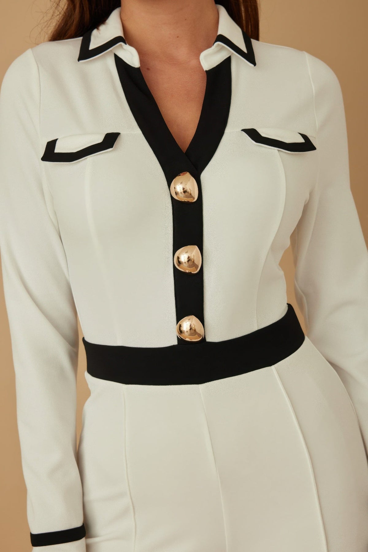 Button Trio Jumpsuit-3