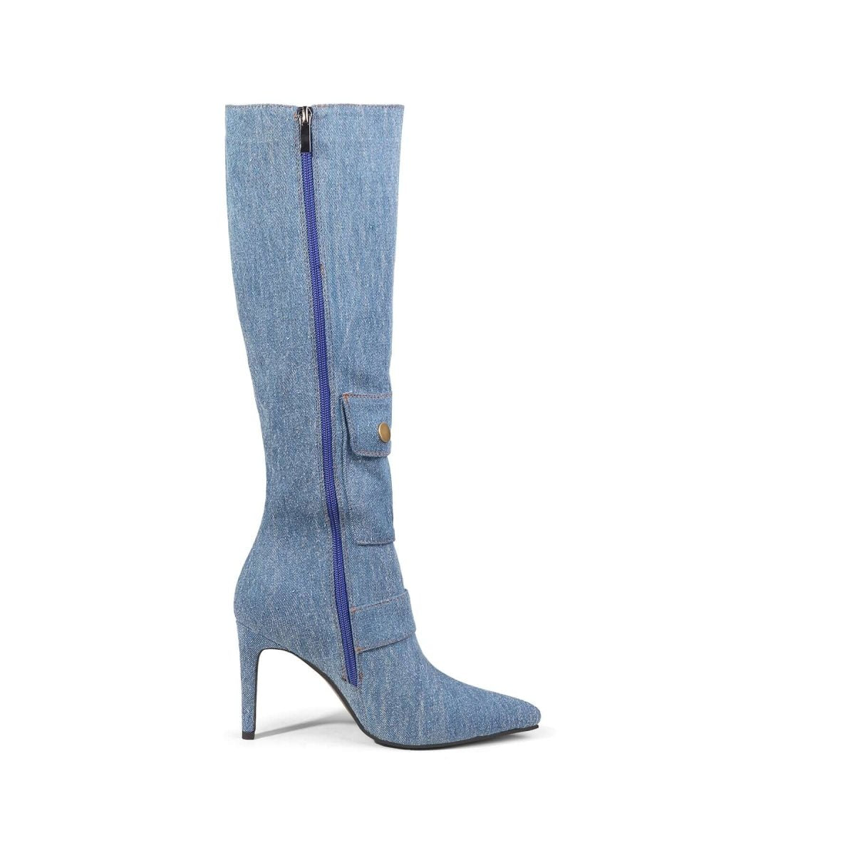 Sexy Knee High Stiletto Boots-3