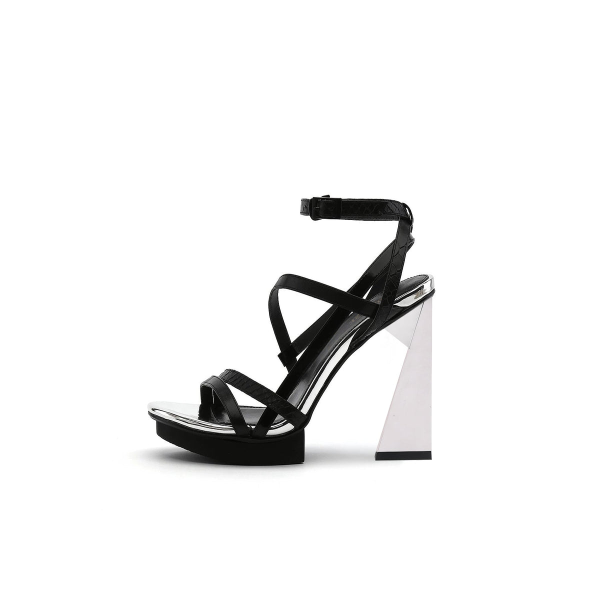 Sexy Multi-Strap Skyscaper Heels-0